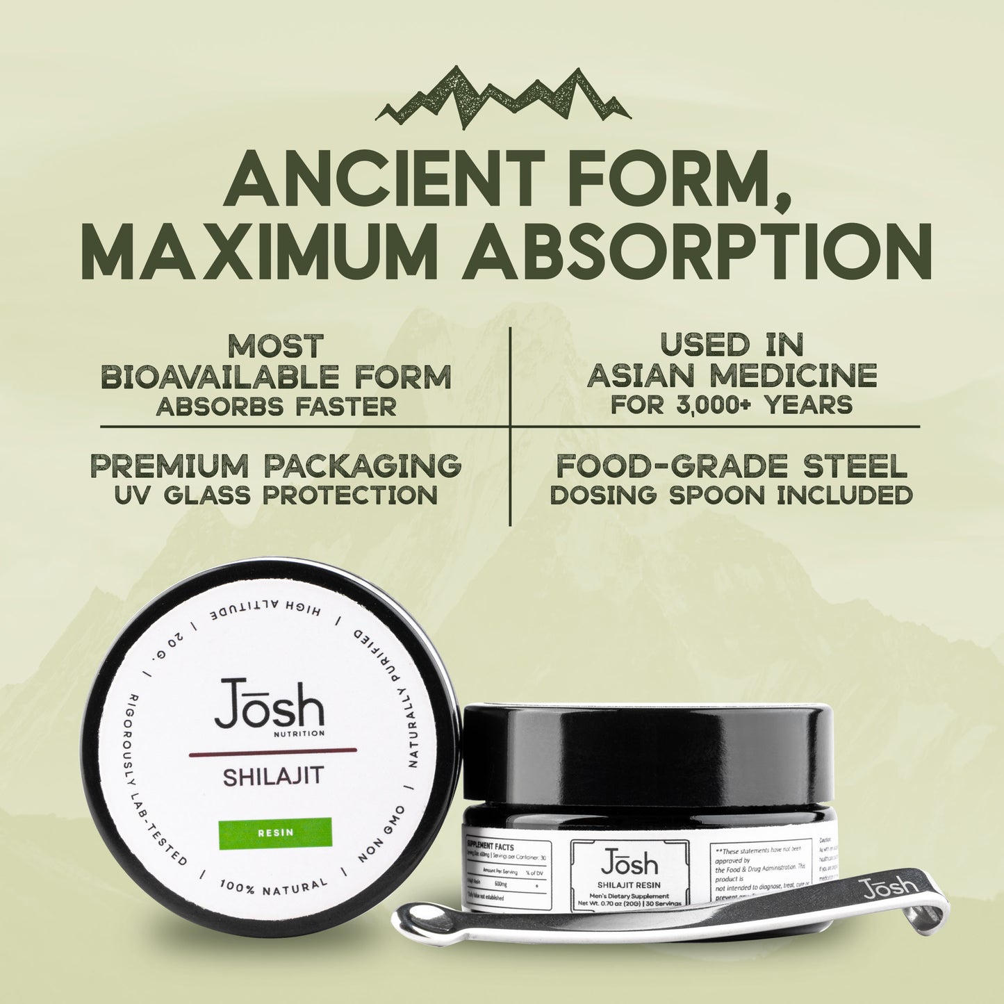 Pure Himalayan Shilajit Resin